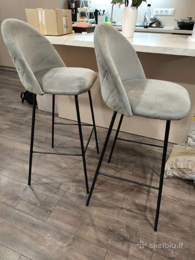 Baro kėdės 2x30€ - 103x43x46