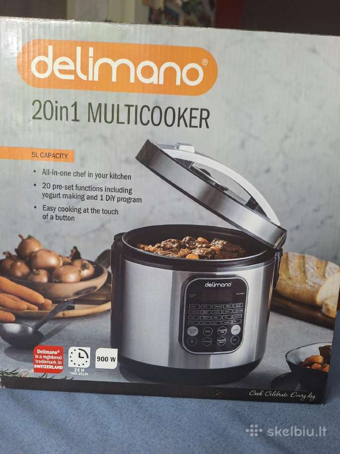 Delimano 20in1 daugiafunkcinis puodas
