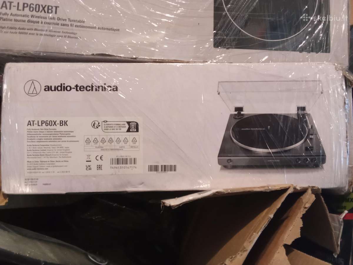 Audio-technica At-lp60x-bk