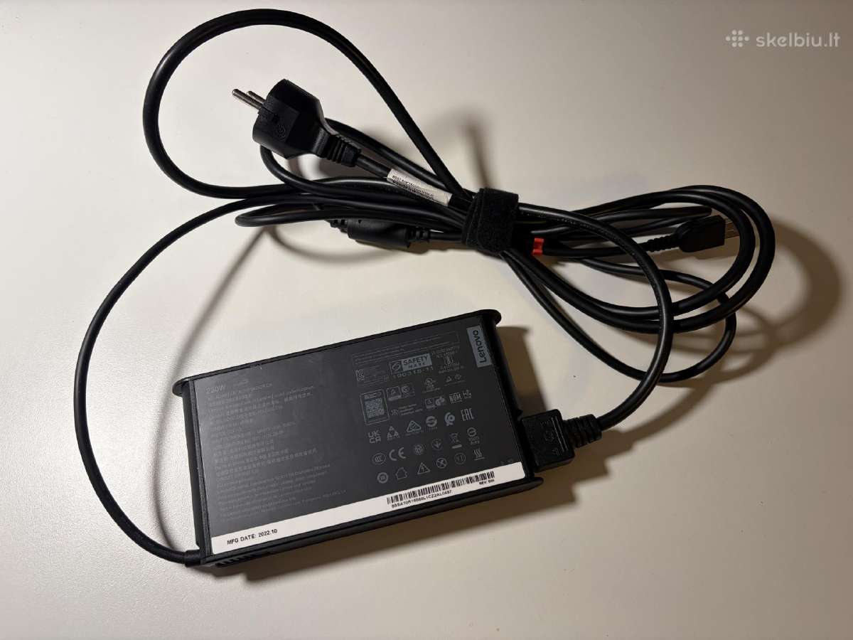 Lenovo 230w (Slim Tip) įkroviklis