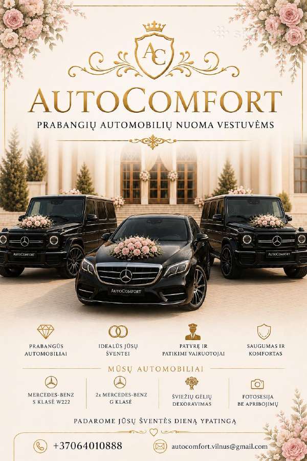 Mercedes-benz G-klasės nuoma su vairuotoju - nuotraukos Nr. 20