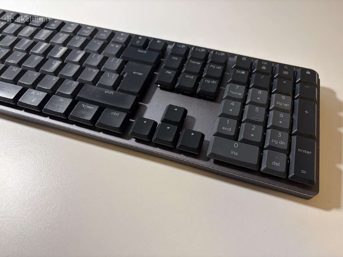 Logitech Mx Mechanical (Tactile Quiet) klaviatūra - nuotraukos Nr. 3