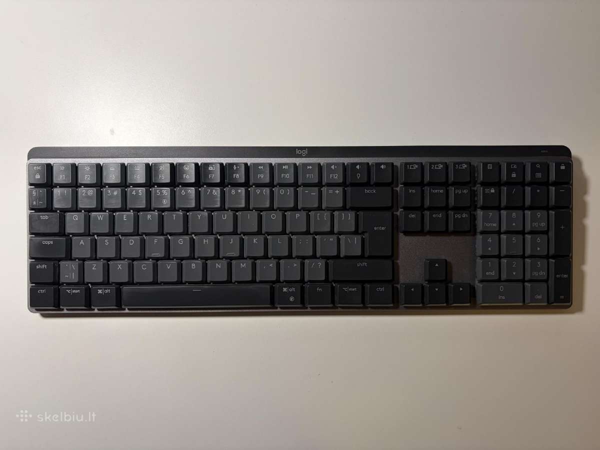 Logitech Mx Mechanical (Tactile Quiet) klaviatūra - nuotraukos Nr. 4
