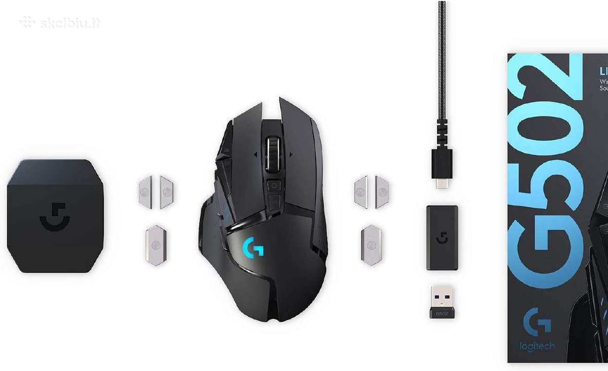 Žaidimų pelė Logitech G502 Lightspeed - nuotraukos Nr. 8
