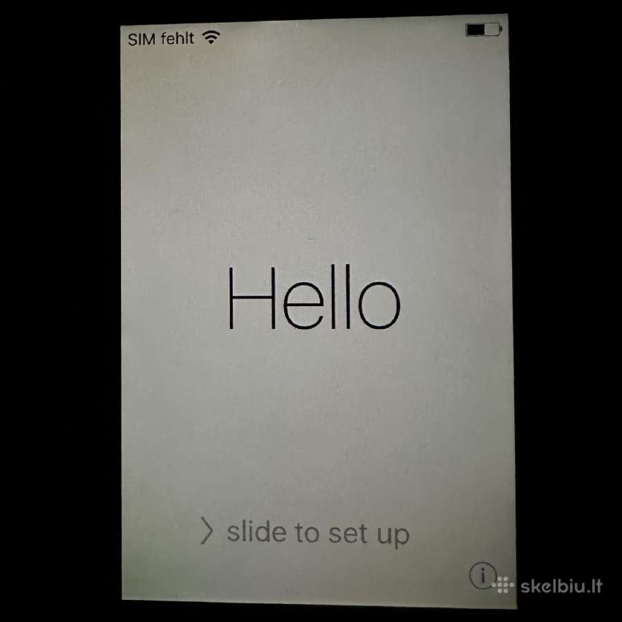 iPhone 4S Black 16gb A1387 (iCloud Locked) - nuotraukos Nr. 9