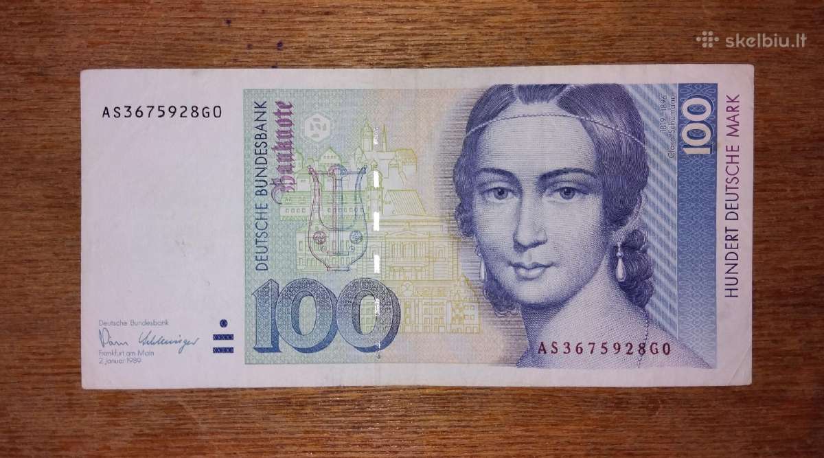 Vokietijos 100 markių banknotas