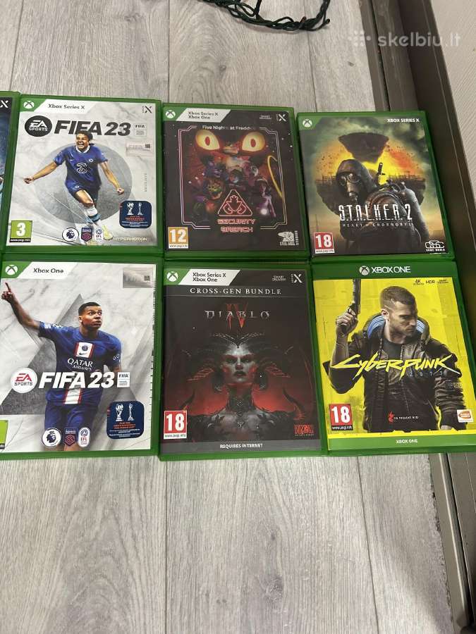 Zaidimai Xbox one ir x
