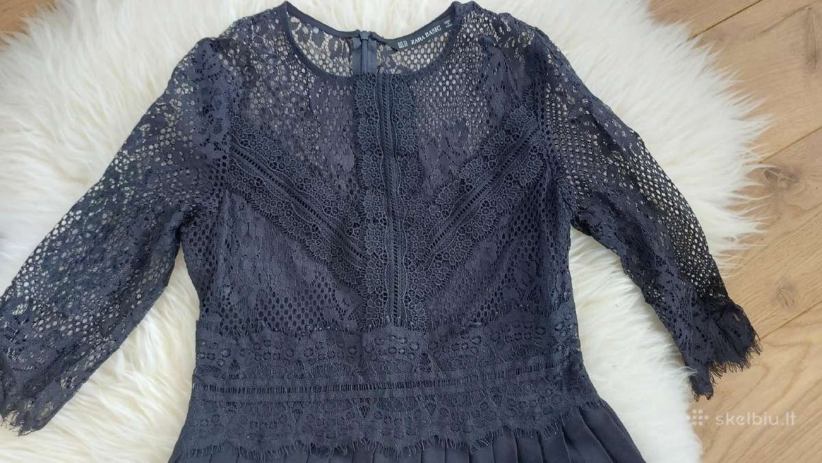 Zara juoda suknelė - nuotraukos Nr. 3