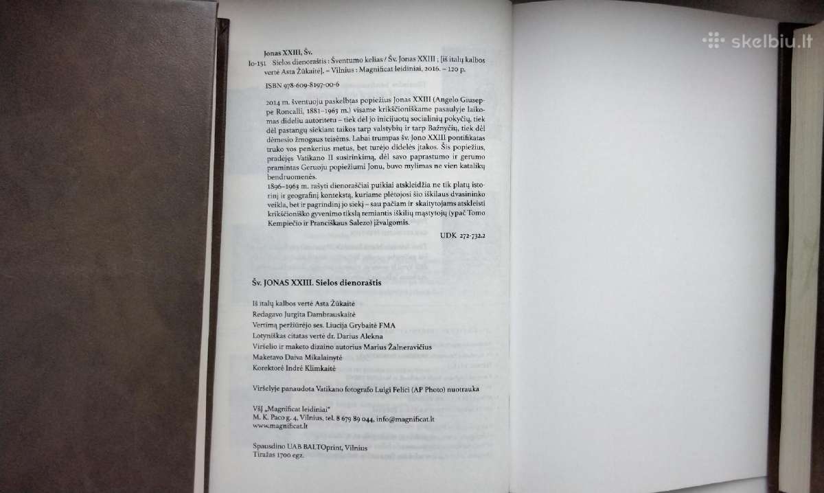 Šv. Jonas XxIII. Sielos dienoraštis - nuotraukos Nr. 9