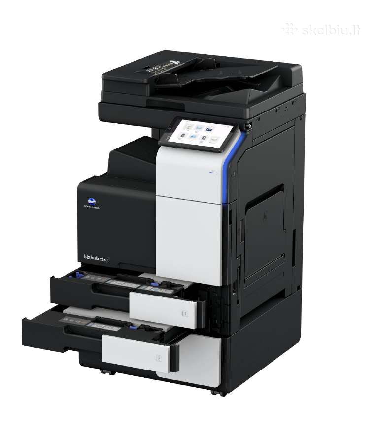 Spalv. Konica Minolta Bizhub C250i. Garantija