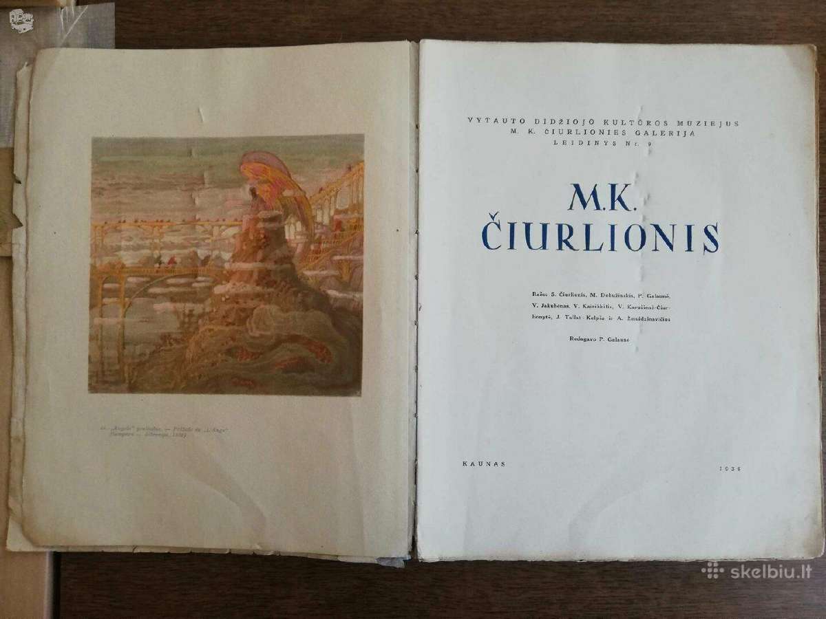 M.k ciurlionis 1938m - nuotraukos Nr. 2