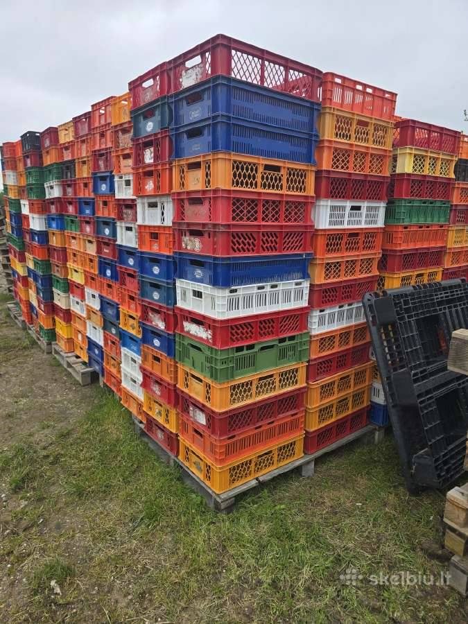 Parduodu plastikines dezutes 60x40x16