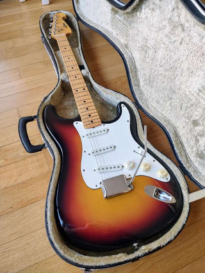 Aria Matsumoku stratocaster gitara 197x Japan - nuotraukos Nr. 2