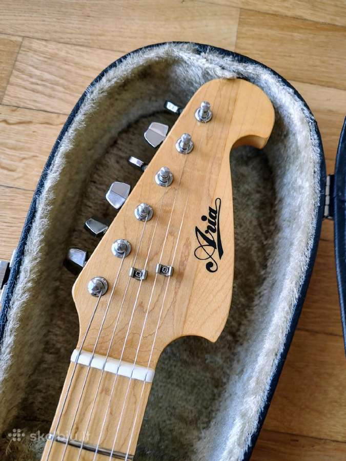 Aria Matsumoku stratocaster gitara 197x Japan - nuotraukos Nr. 5