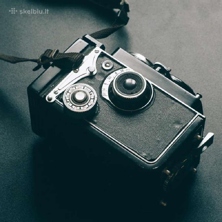Yashicaflex B Vidutinio Formato Juostinis 120 6x6 - nuotraukos Nr. 2
