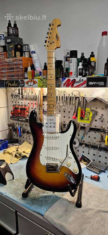 Aria Matsumoku stratocaster gitara 197x Japan - nuotraukos Nr. 25