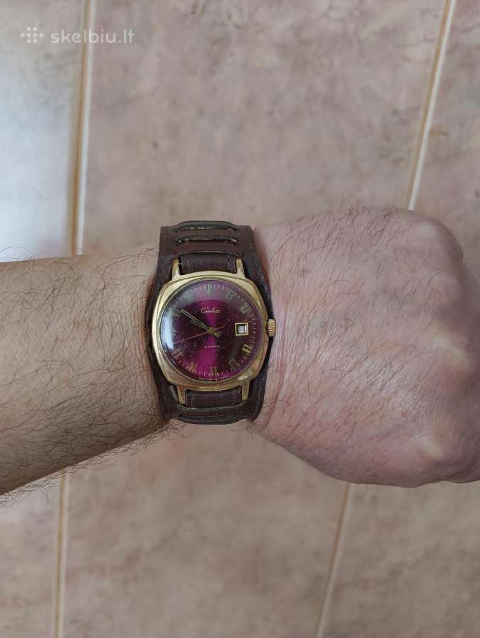 Paauksuotas Mechaninis CcCCCP Laikrodis Į Kolekcij - nuotraukos Nr. 9