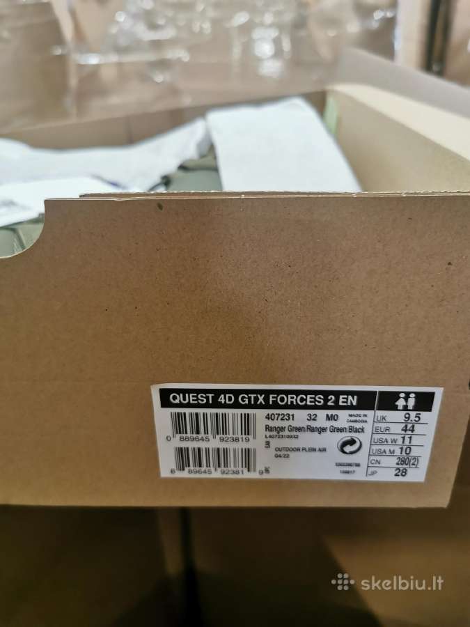 Salomon Quest 4d Gtx Forces 2 Ranger Green - nuotraukos Nr. 2