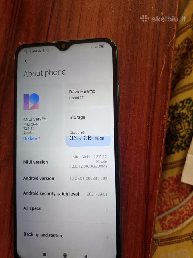 Red mi 9t