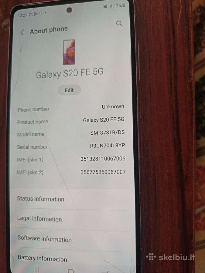 Samsung s20 fe 5G