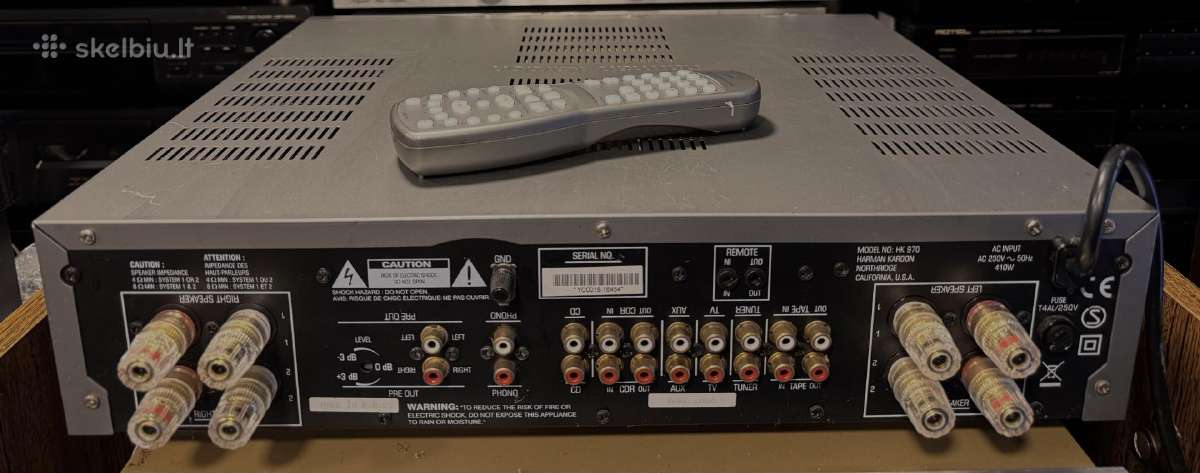 Harman Kardon hk675 / stiprintuvai - nuotraukos Nr. 2
