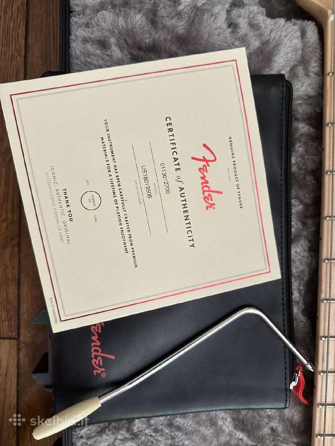 Fender American Pro Stratocaster Mn 3ts - nuotraukos Nr. 5