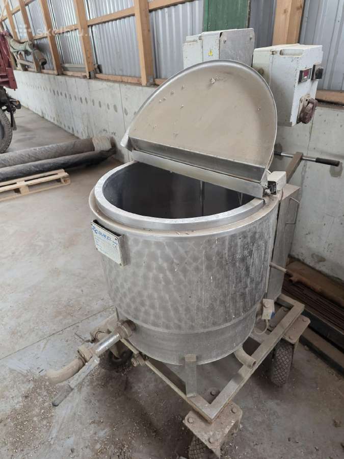 Due Ci Inox pasterizatorius 100l - nuotraukos Nr. 2