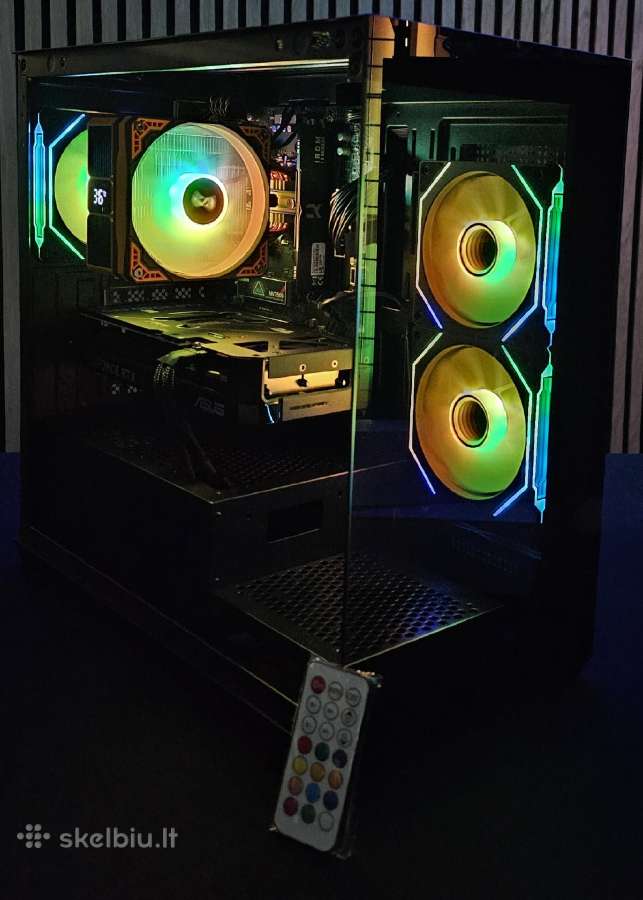 Gaming Ryzen 7 5700x / 1tb Nvme / 16gb / Rtx 5060 - nuotraukos Nr. 3