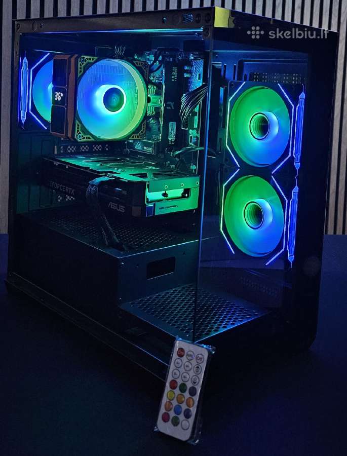 Gaming Ryzen 7 5700x / 1tb Nvme / 16gb / Rtx 5060 - nuotraukos Nr. 5