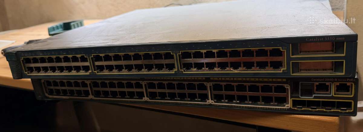 Cisco 3550, 2960-s Poe+