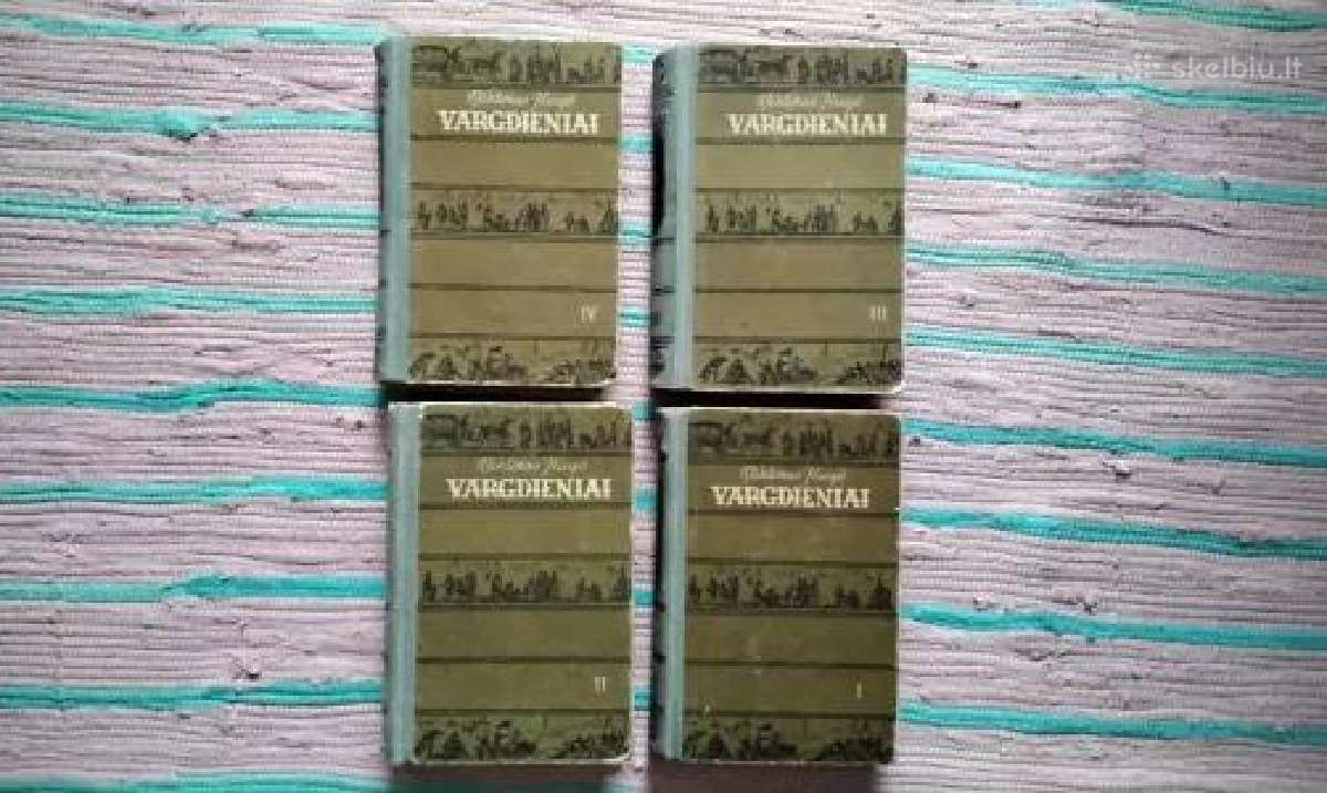 Vargdieniai (I II III Iv tomai) Viktoras Hugo