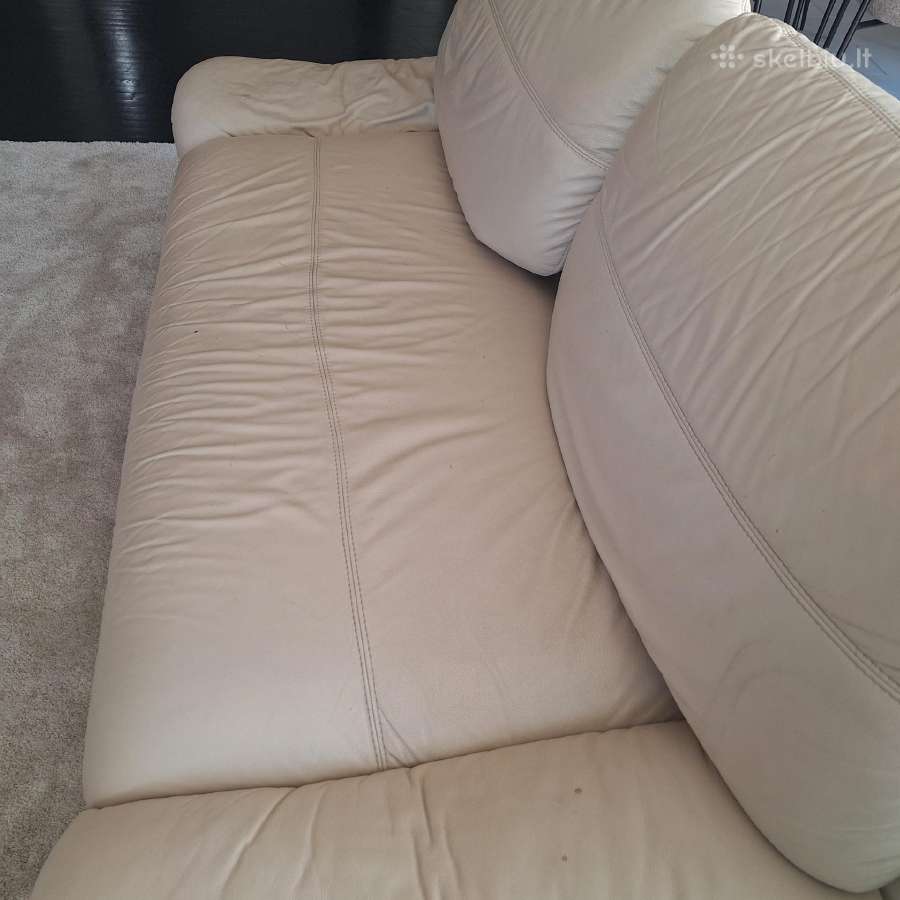 Odinė sofa - nuotraukos Nr. 2