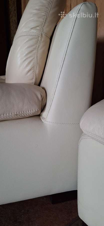 Odinė sofa - nuotraukos Nr. 6