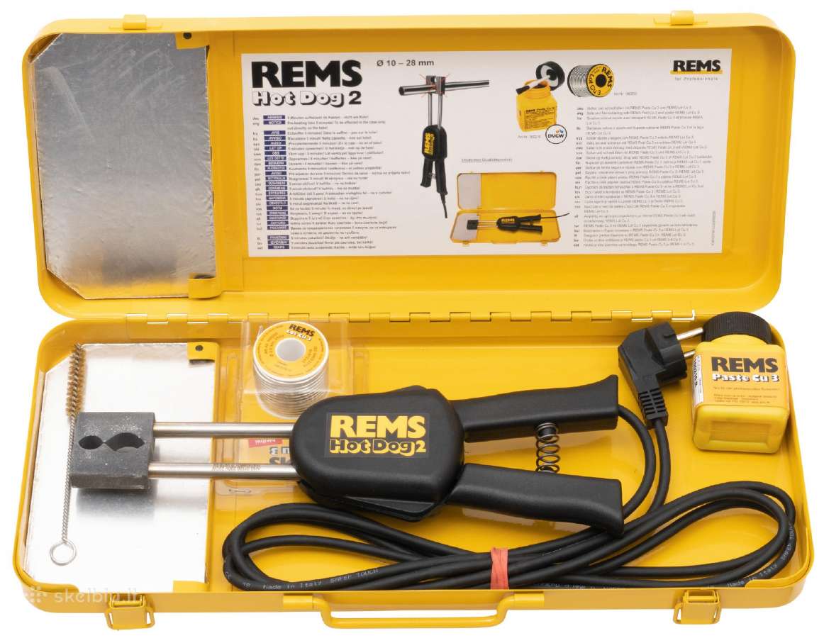 Rems vario lituoklis Hot Dog 2 komplektas iki D 28