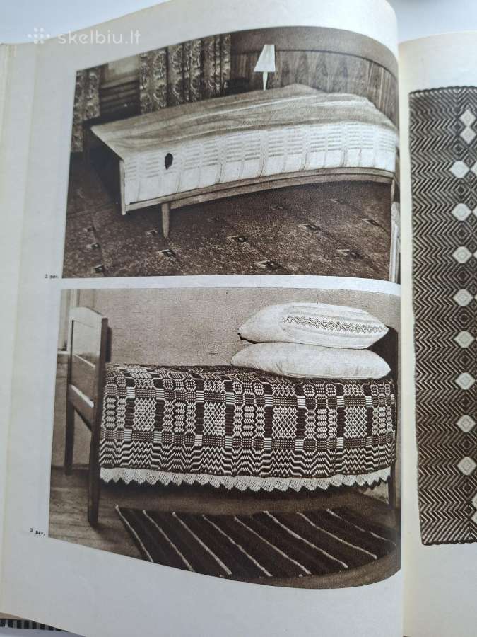 Juozas Balčikonis. Audinių raštai. 1961 m. - nuotraukos Nr. 7