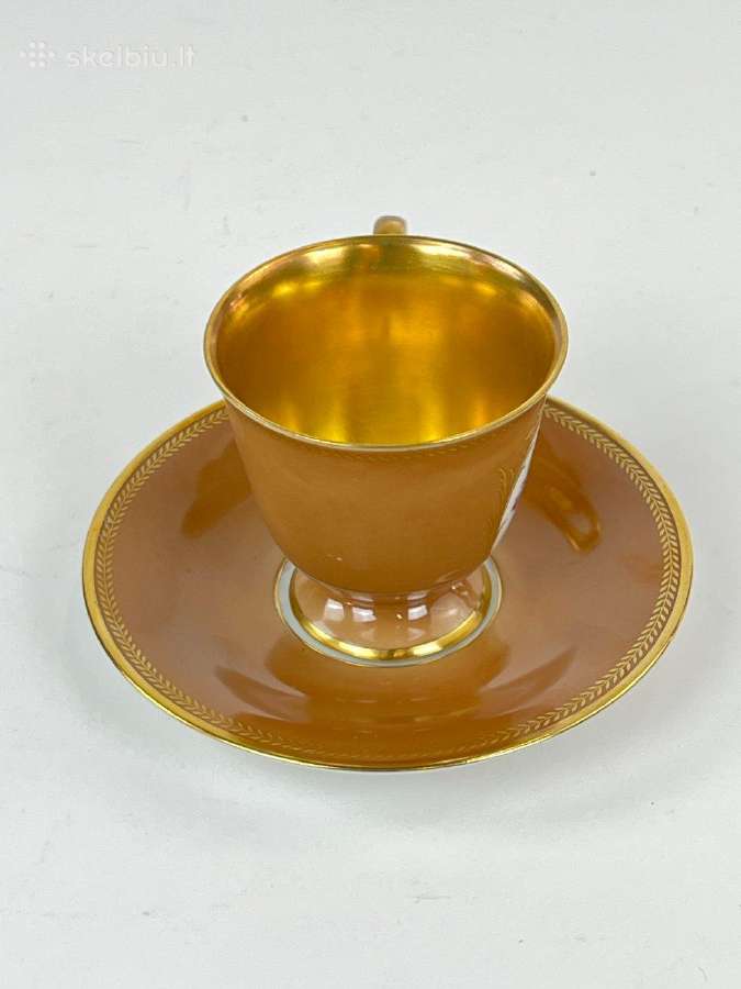 Tirschenreuth puodelis 80 ml ir lėkštutė 2 vnt. ko - nuotraukos Nr. 6