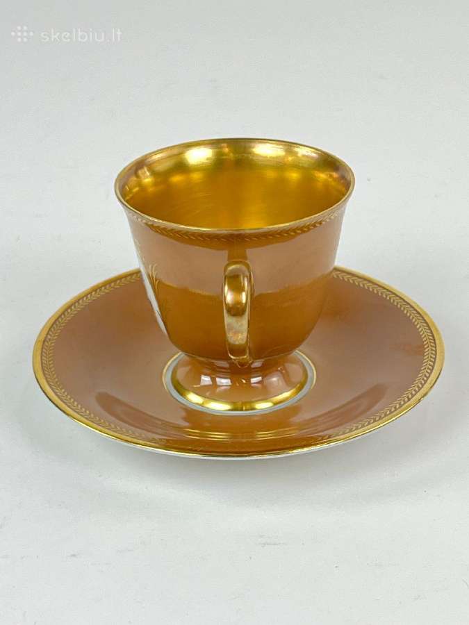 Tirschenreuth puodelis 80 ml ir lėkštutė 2 vnt. ko - nuotraukos Nr. 7