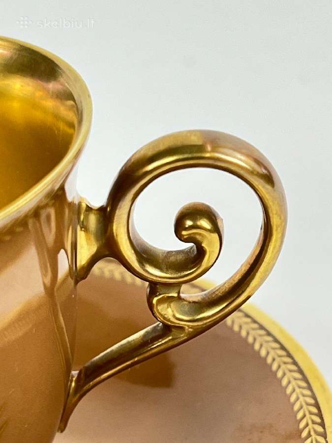 Tirschenreuth puodelis 80 ml ir lėkštutė 2 vnt. ko - nuotraukos Nr. 8