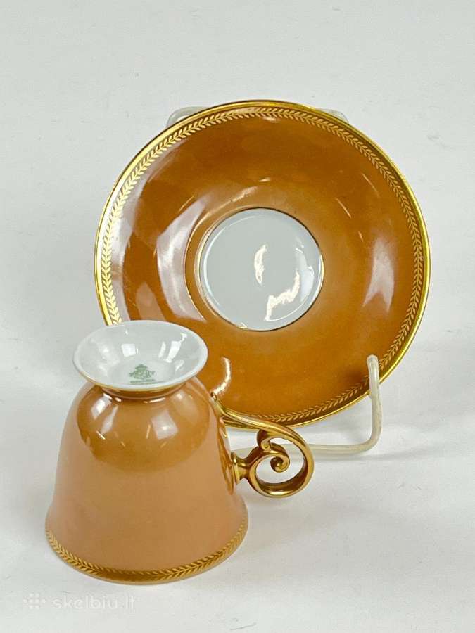 Tirschenreuth puodelis 80 ml ir lėkštutė 2 vnt. ko - nuotraukos Nr. 11