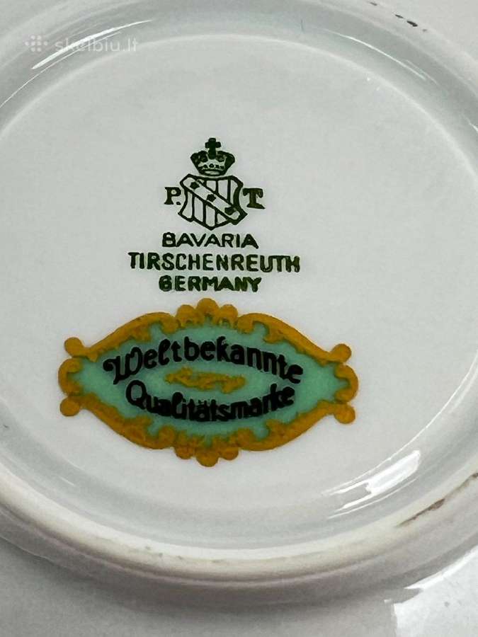Tirschenreuth puodelis 80 ml ir lėkštutė 2 vnt. ko - nuotraukos Nr. 14