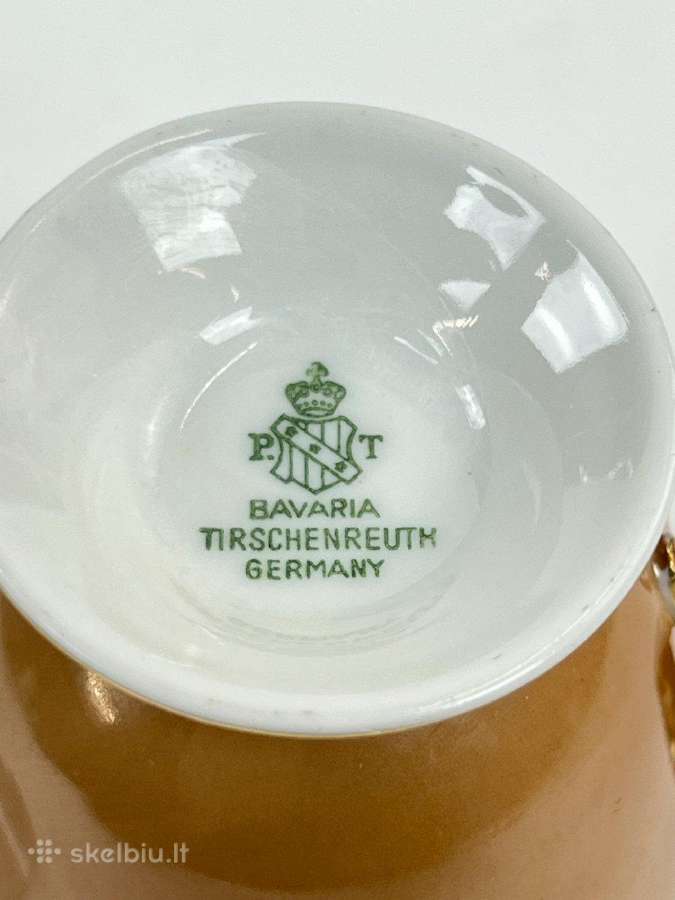 Tirschenreuth puodelis 80 ml ir lėkštutė 2 vnt. ko - nuotraukos Nr. 15