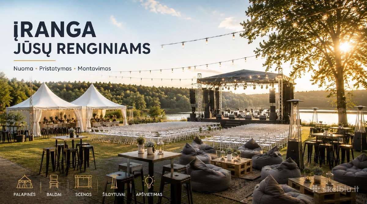 Paviljonų Ir Palapinių Nuoma