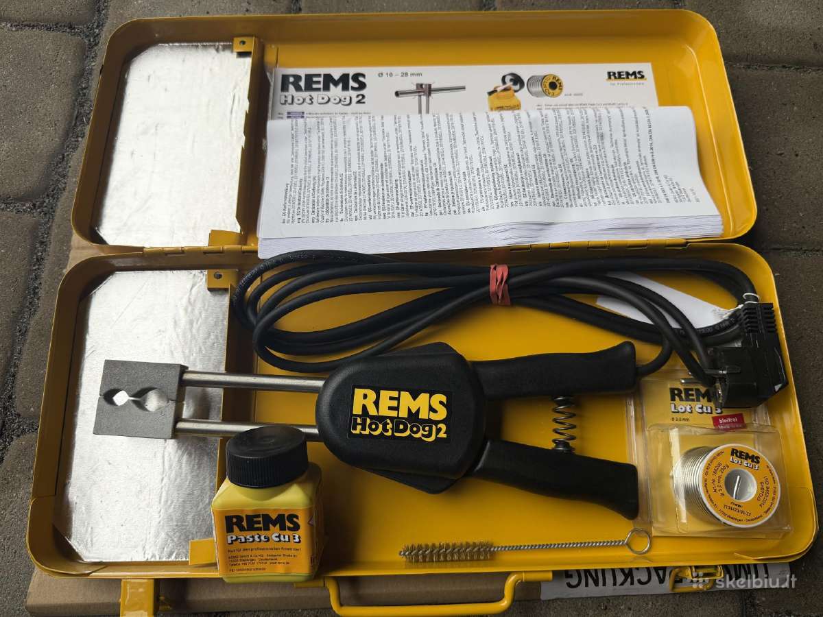 Rems vario lituoklis Hot Dog 2 komplektas iki D 28 - nuotraukos Nr. 2