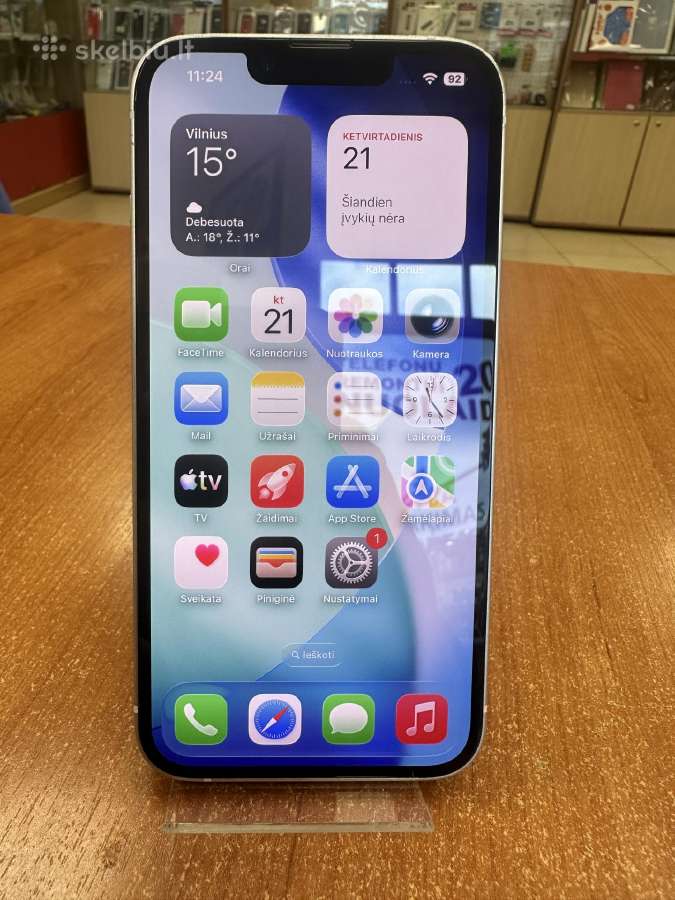 Apple iPhone 14 128 GB (Naudotas)