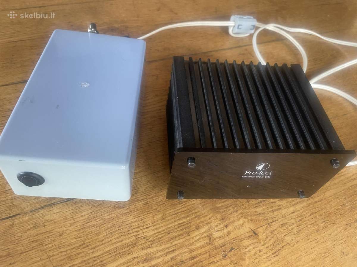 Project Phono Box Se su srovės lygintuvu