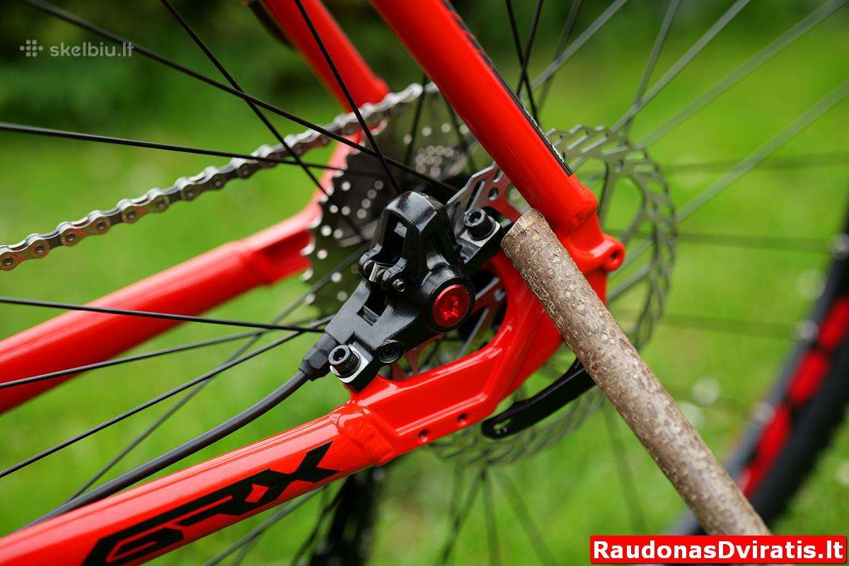 Naujas 29 Cross GRX 8 raudonas 56cm - nuotraukos Nr. 7