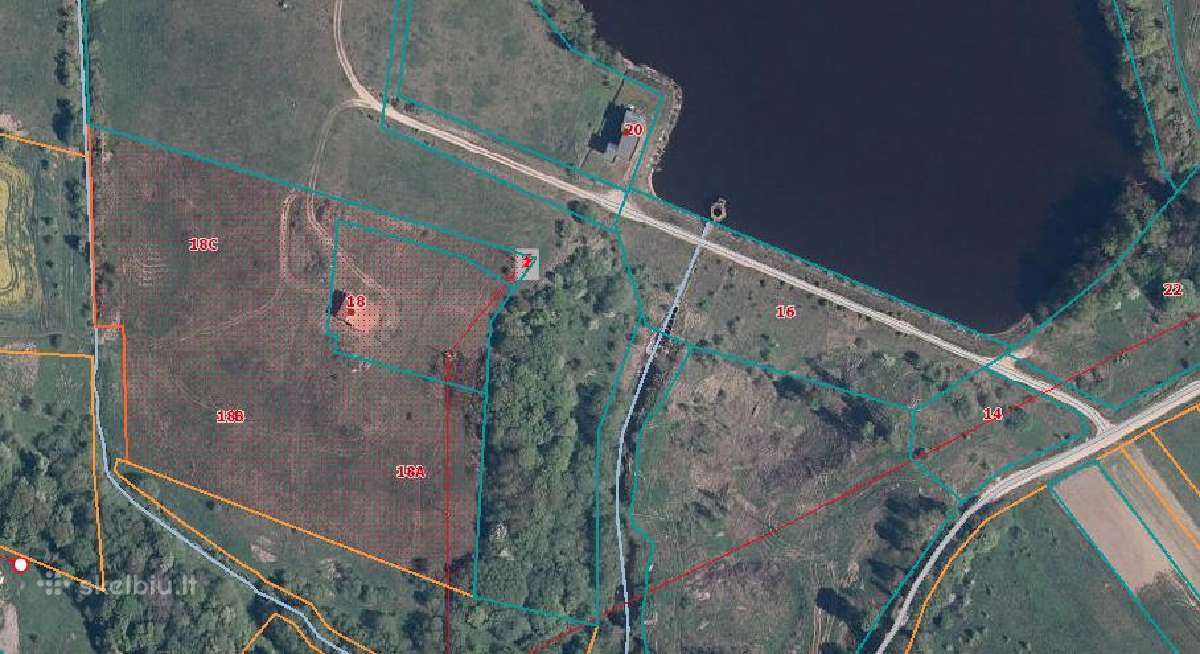 Sklypas prie Lapių k. ežero tvenkinio namų valda - nuotraukos Nr. 11