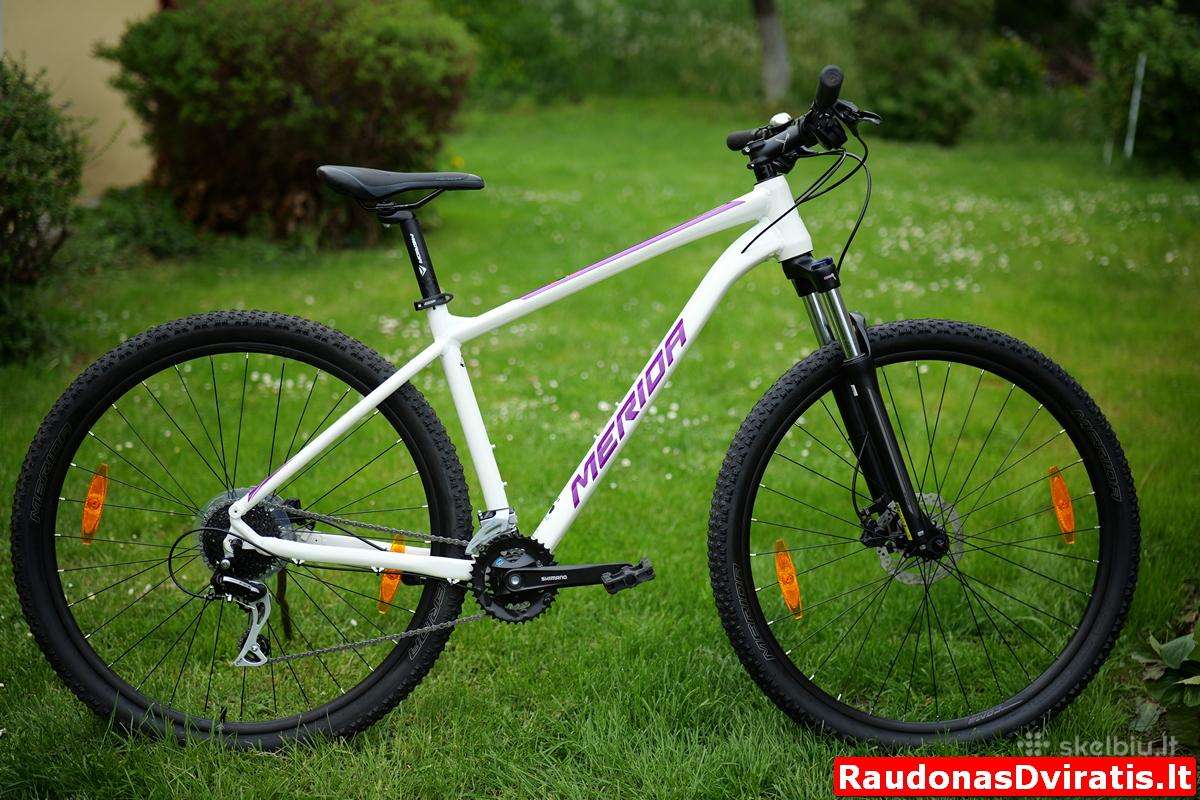 Naujas 29 Merida Big.nine 20 Vi1 baltas 47cm