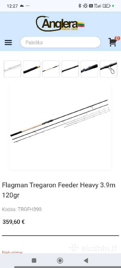 Flagman Tregaron Feeder Heavy 3.9m 120gr - nuotraukos Nr. 3