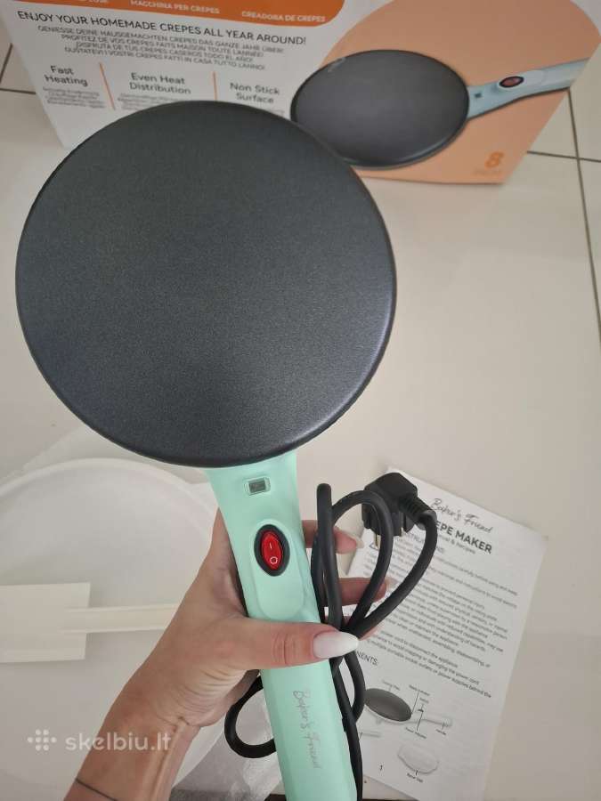 Nauja Baker's elektrinė blynų keptuvė (~20cm) - nuotraukos Nr. 8
